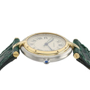 Cartier Panthere Vendome Silver Dial Gold & Steel 29mm Quartz Ladies Watch 1284