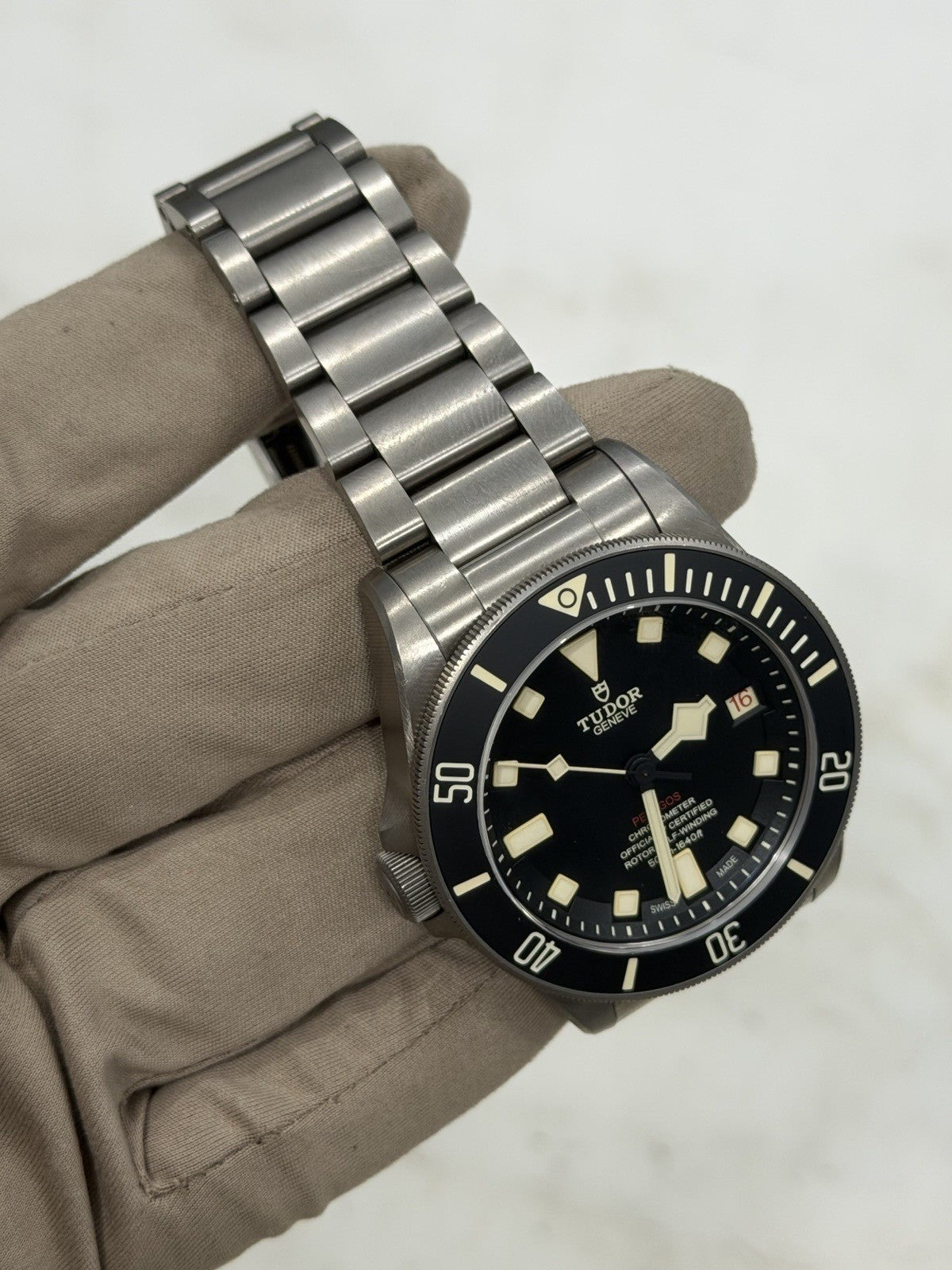 2020 Tudor Pelagos LHD Men's Automatic Titanium Watch 25610TNL - Box/Paper