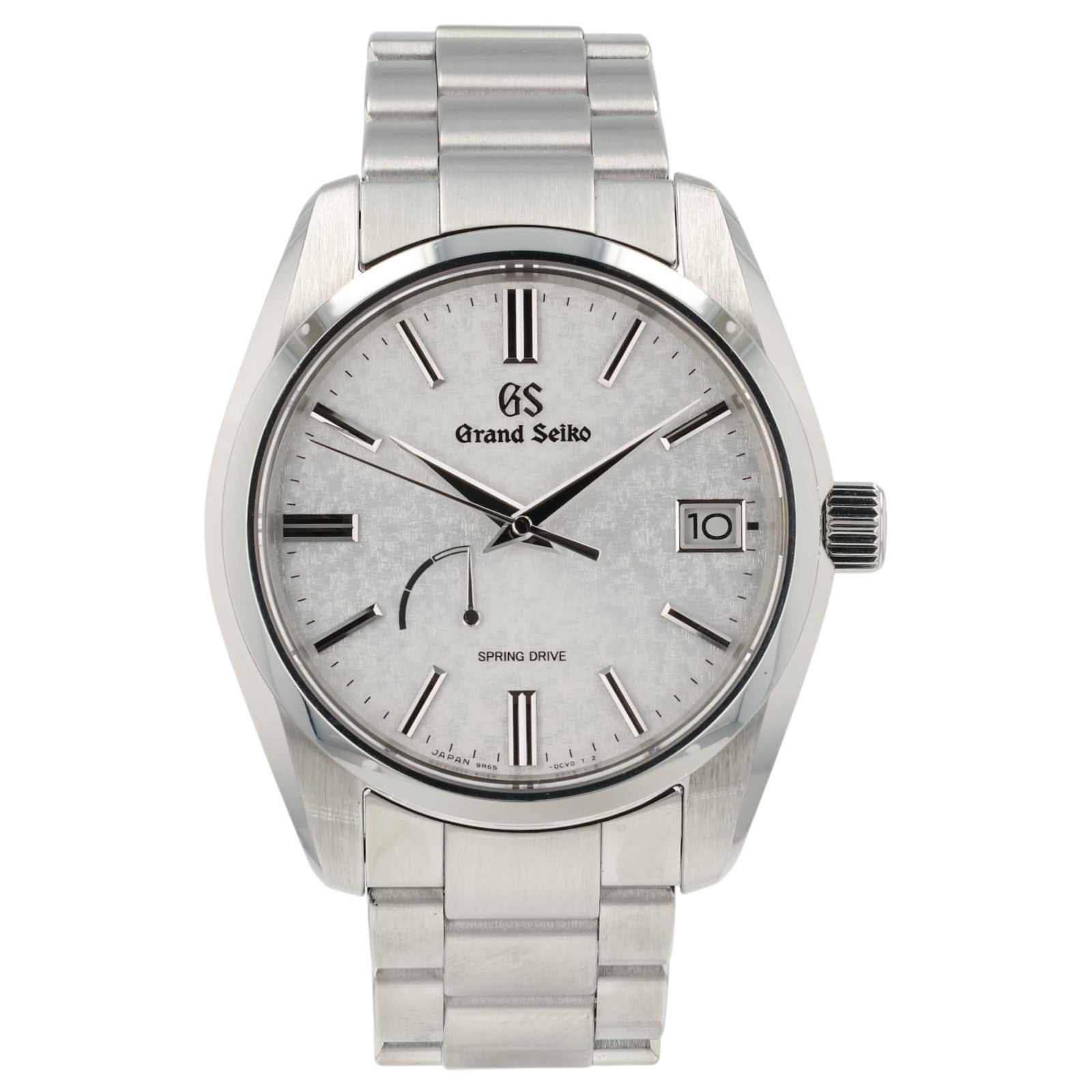 Grand Seiko “Morning Frost” Silver Dial Stainless Steel 40mm Auto Mens SBGA465