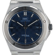 NEW 2026 IWC Ingenieur 40 Automatic Blue Dial Watch IW328907 - COMPLETE SET