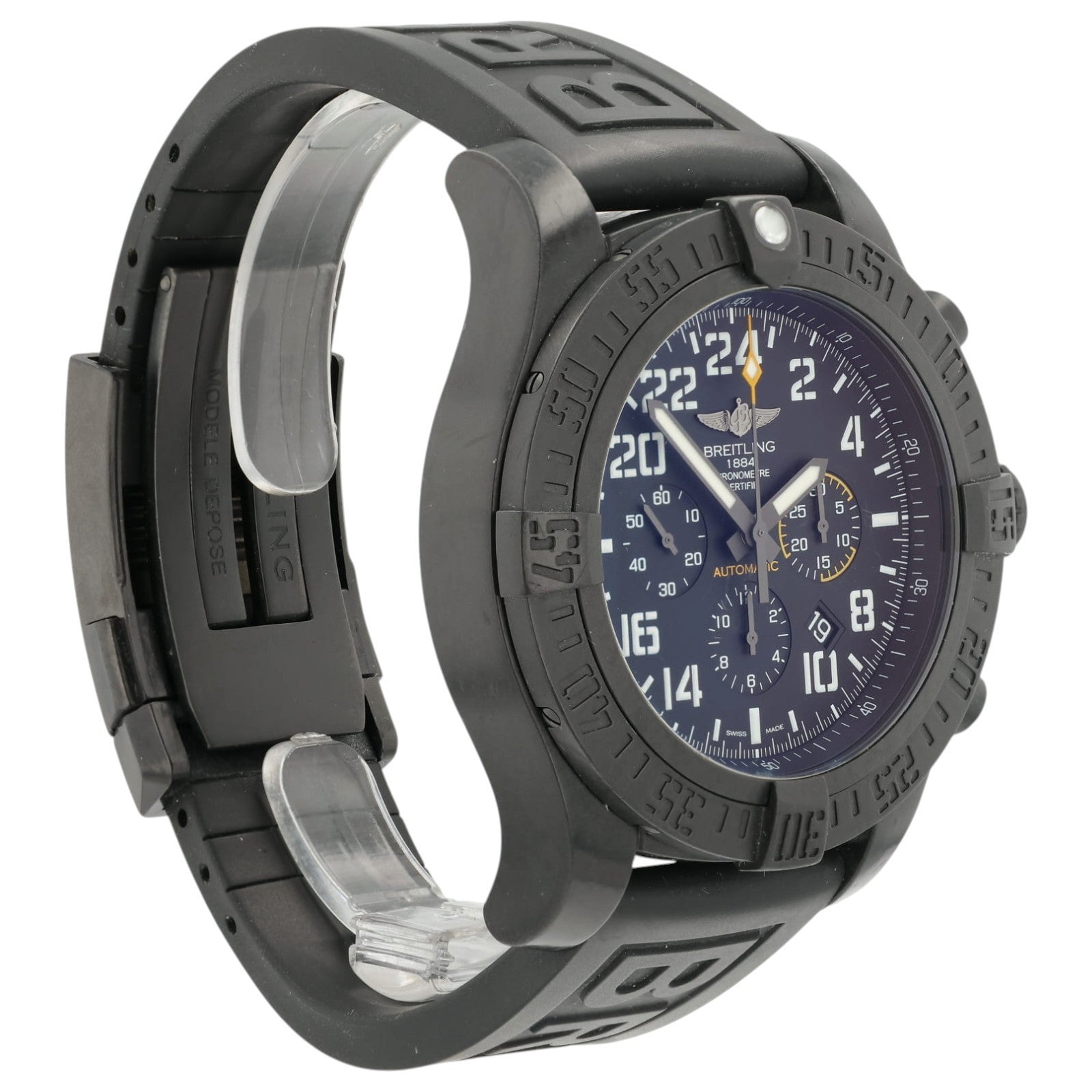 Breitling Avenger Hurricane Black Dial Carbon Case 50mm Automatic Mens XB1210