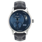 Glashutte Original Panomaticlunar Steel Blue Dial 40mm Watch 1-90-02-46-32-01