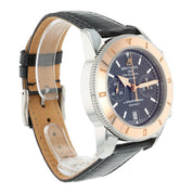 Breitling Superocean Heritage 18k Rose and Steel Black Dial 44mm Auto U23370