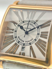 Franck Muller 18k Rose Gold Square Silver Dial 6000H