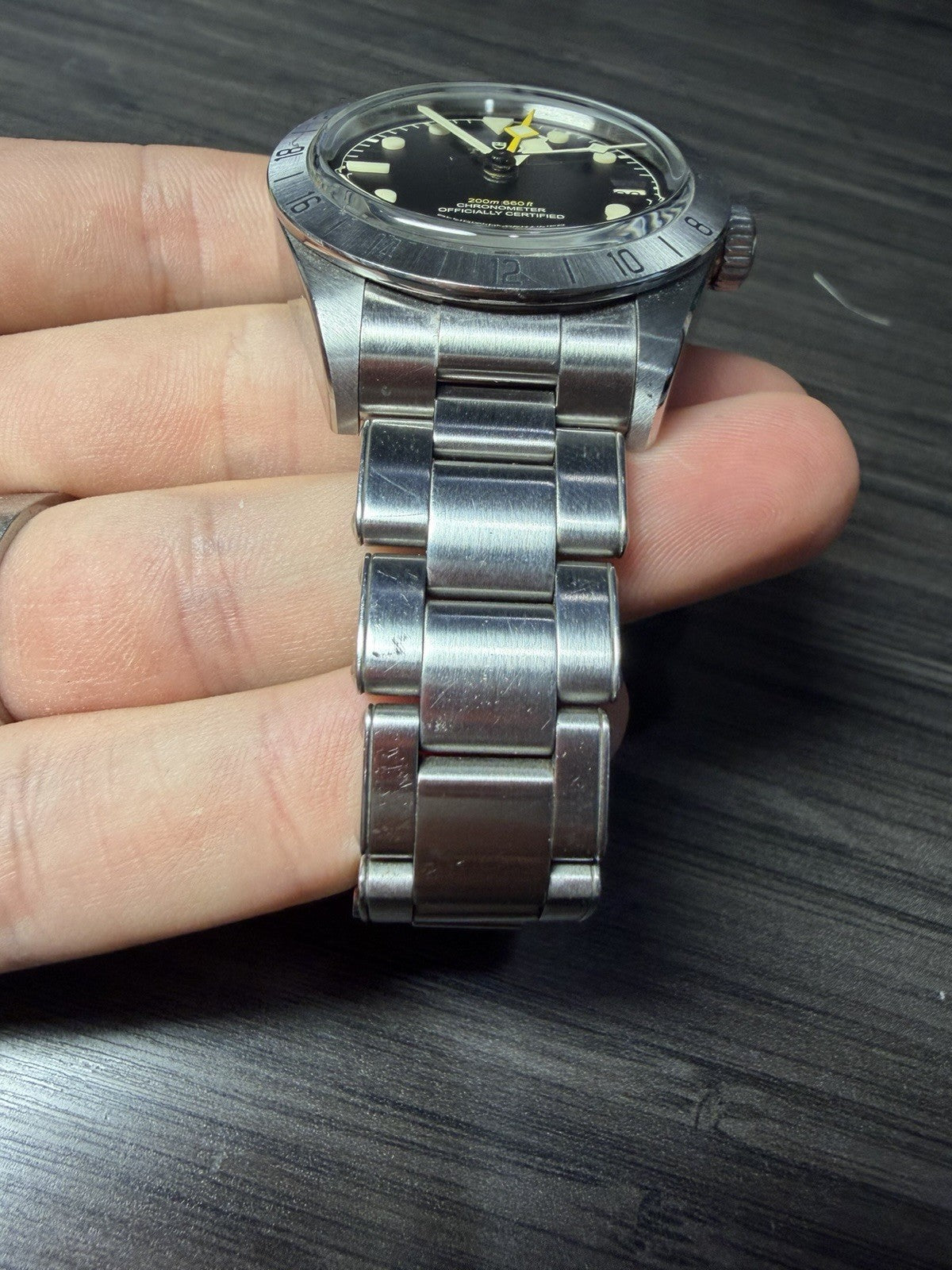 2022 Tudor Black Bay Pro Stainless Steel GMT Mens Black Dial Watch 79470
