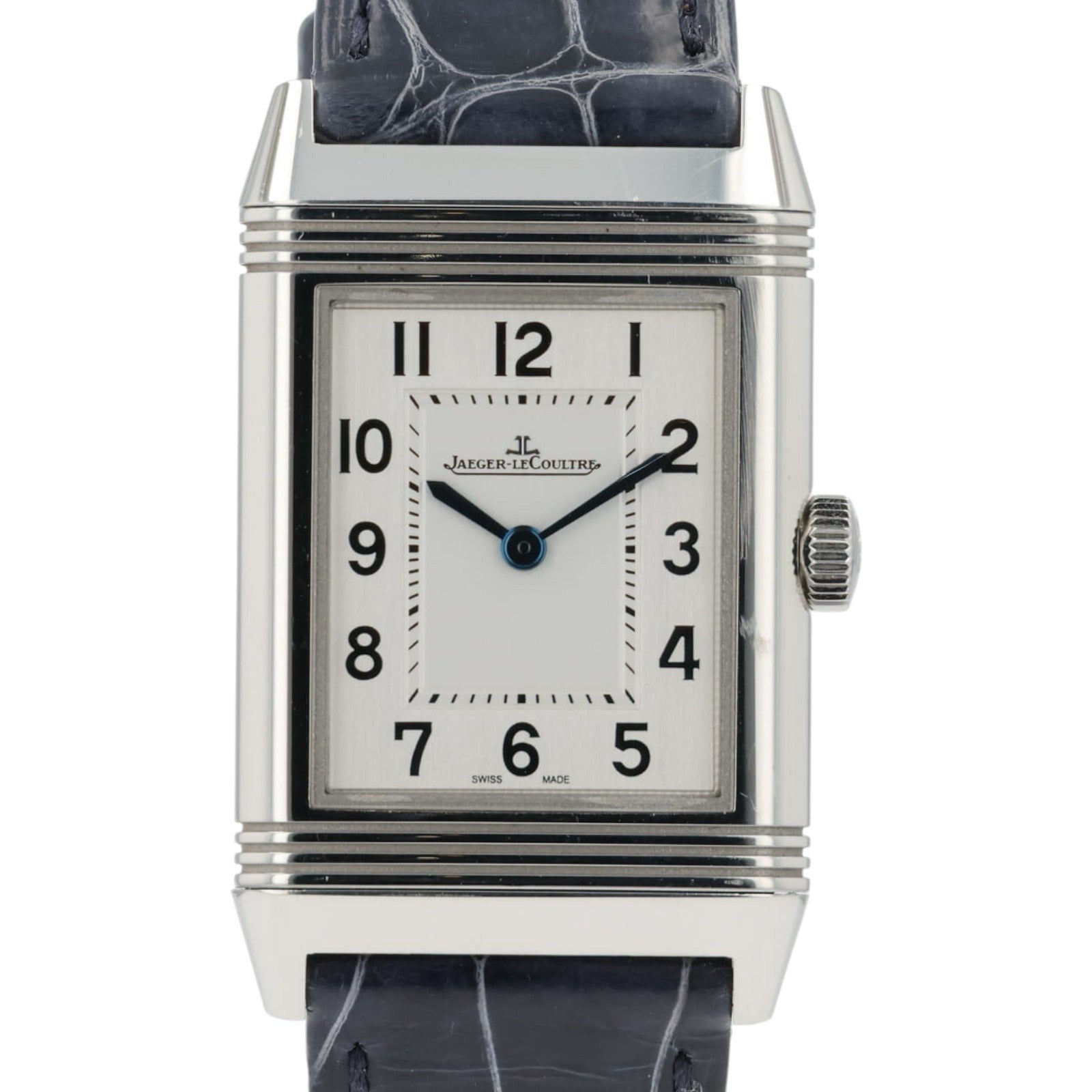 LeCoultre Reverso Classic Silver Dial Stainless Steel 24mm Quartz Watch Q2518540