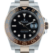 2024 Rolex GMT Black Dial Gold & Steel 40mm Automatic Men’s Watch 126711CHNR