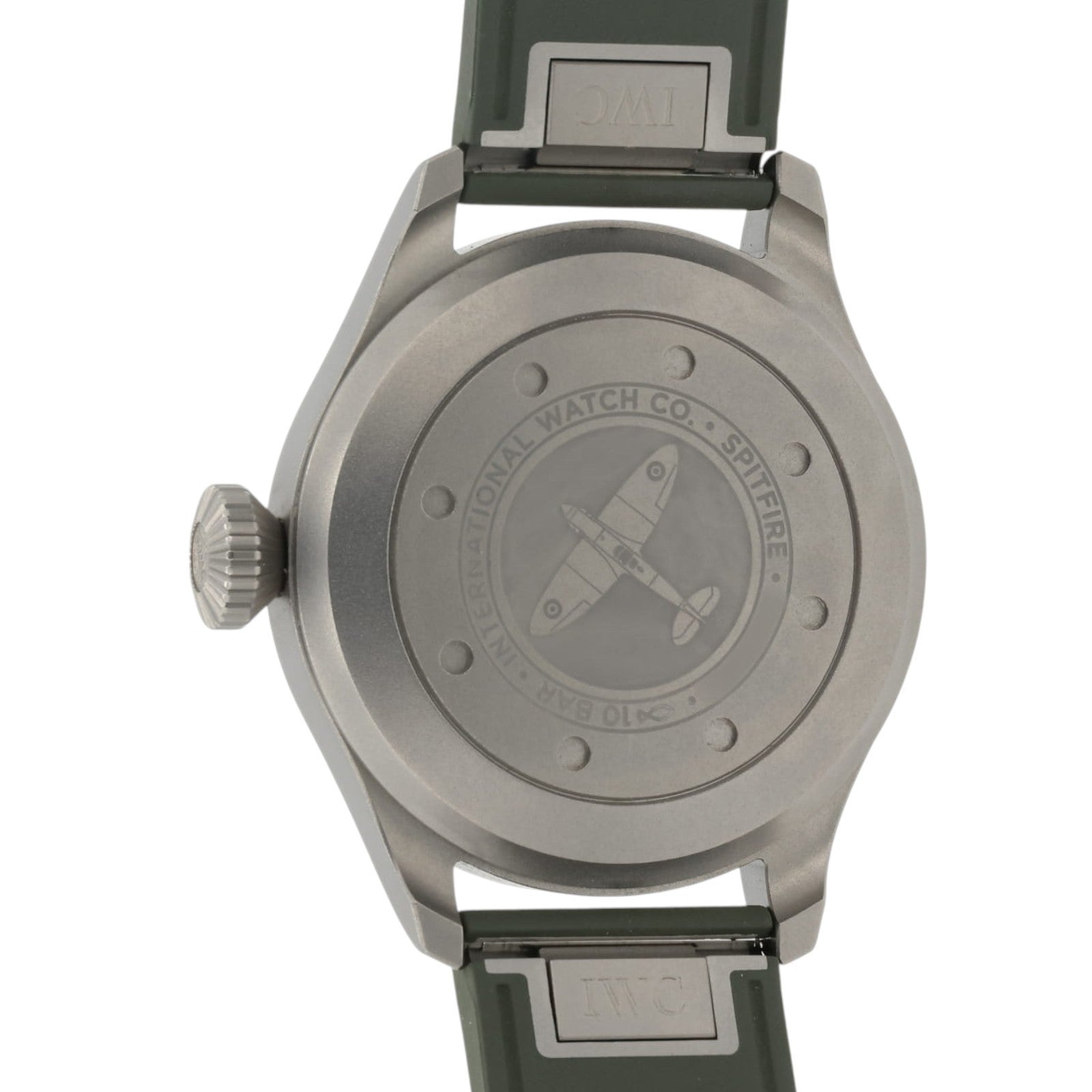 IWC Big Pilot Spitfire Black Dial Titanium 43mm Automatic Mens Watch IW329701