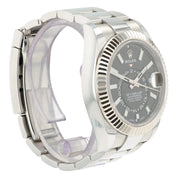 Rolex Sky-Dweller Black Dial Stainless Steel 42mm Automatic Men’s Watch 336934