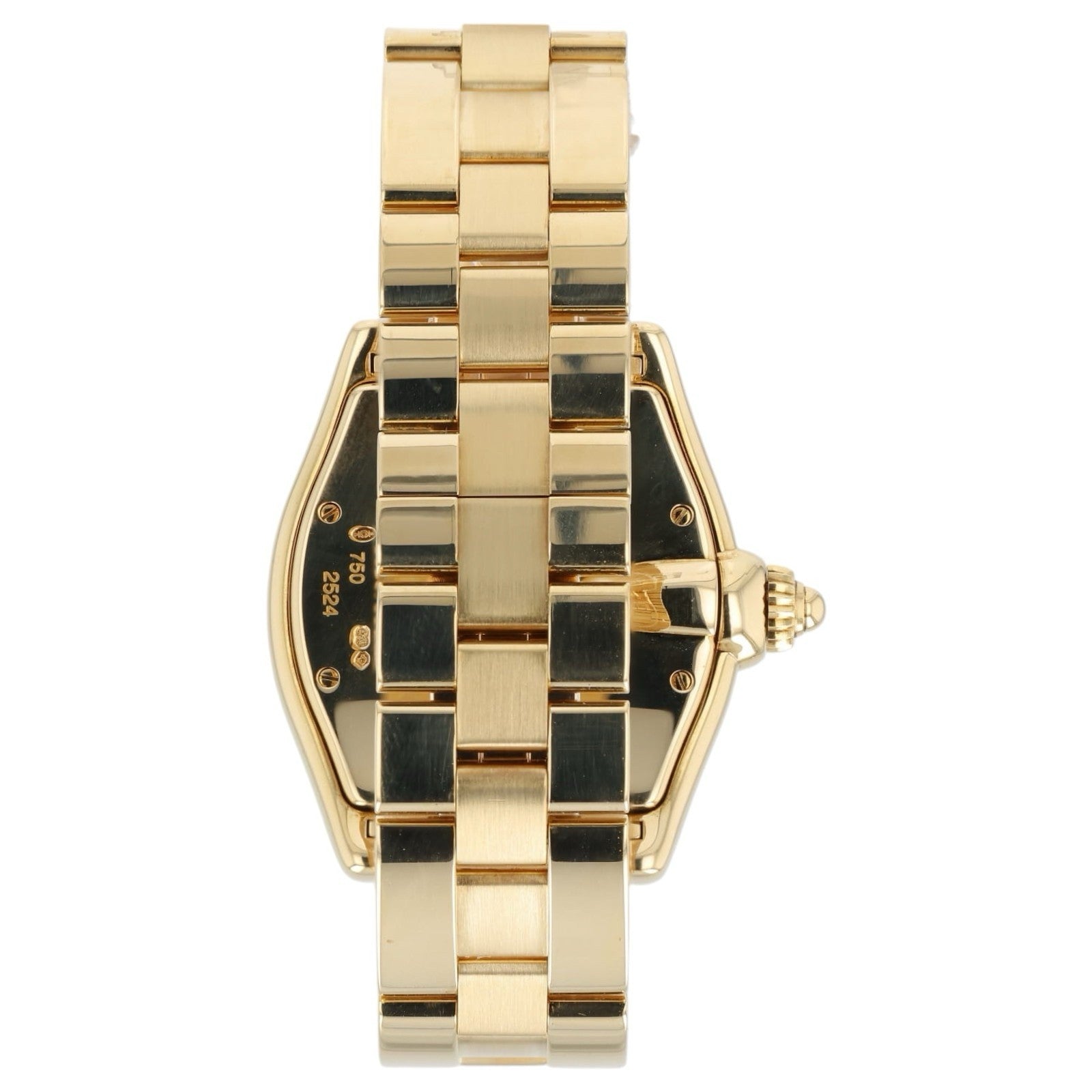Cartier Roadster Silver Dial 18k Yellow Gold 37mm Automatic Men’s Watch W62005V1