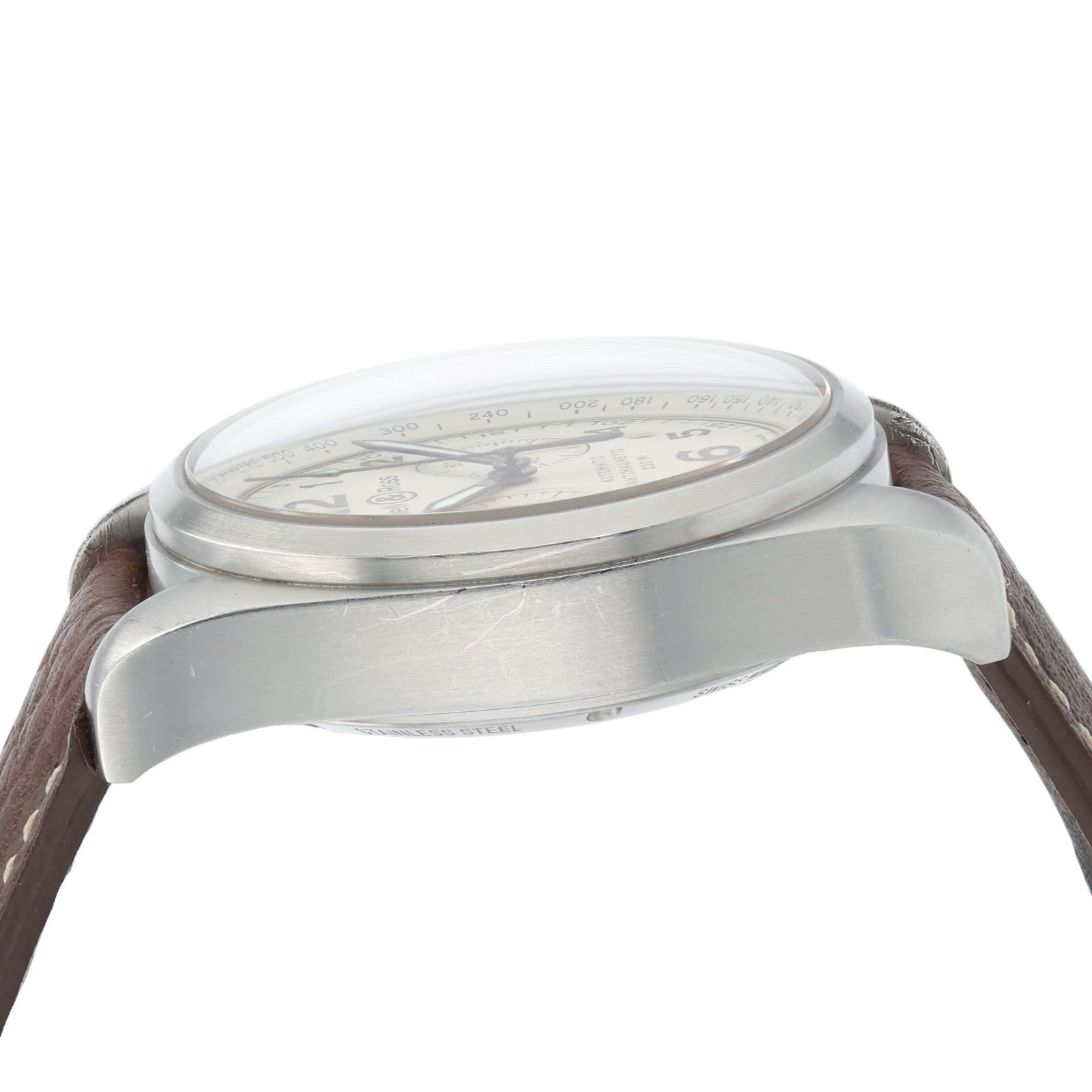Bell & Ross Chrono Stainless Steel Beige Dial 42mm Automatic Men's Watch 126XL