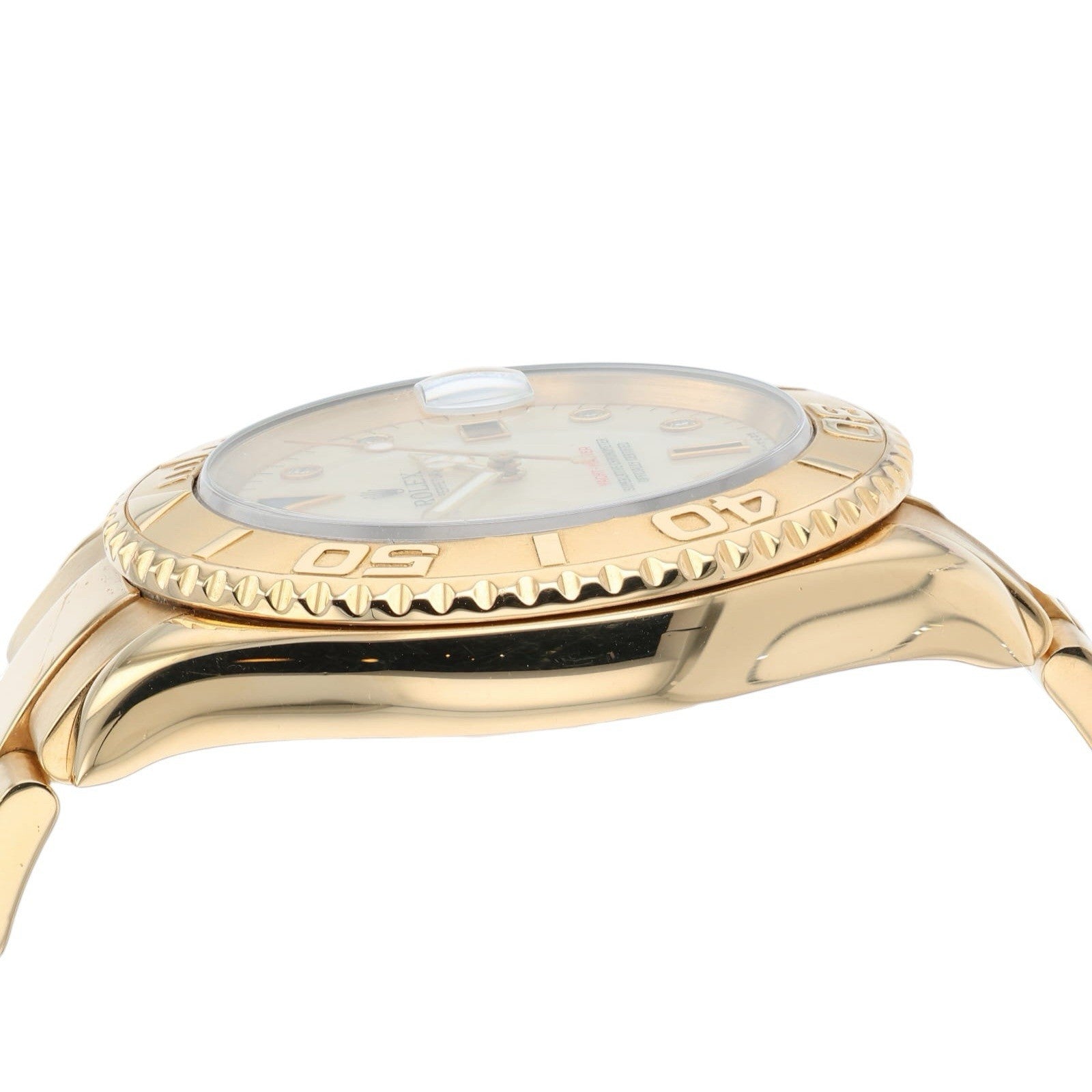 Rolex Yacht-Master 18k Yellow Gold MOP Dial 40mm Automatic Mens Watch 16628