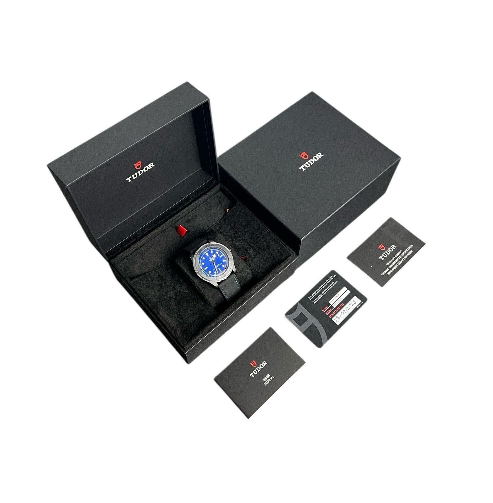 NEW 2025 Tudor Black Bay Ceramic Blue Dial 41mm Automatic Men's Watch 79210C