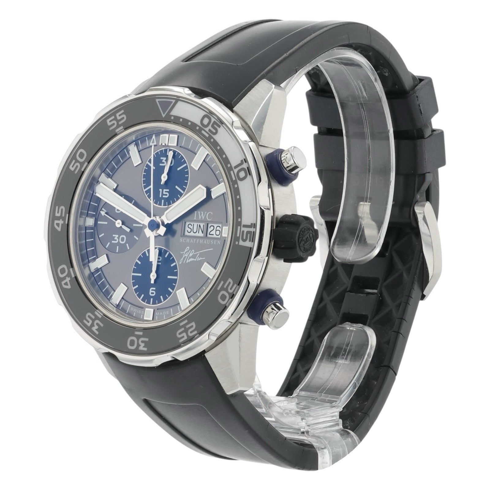 IWC Aquatimer 44mm Jacques-Yves Cousteau Grey Dial Stainless Steel IW376706