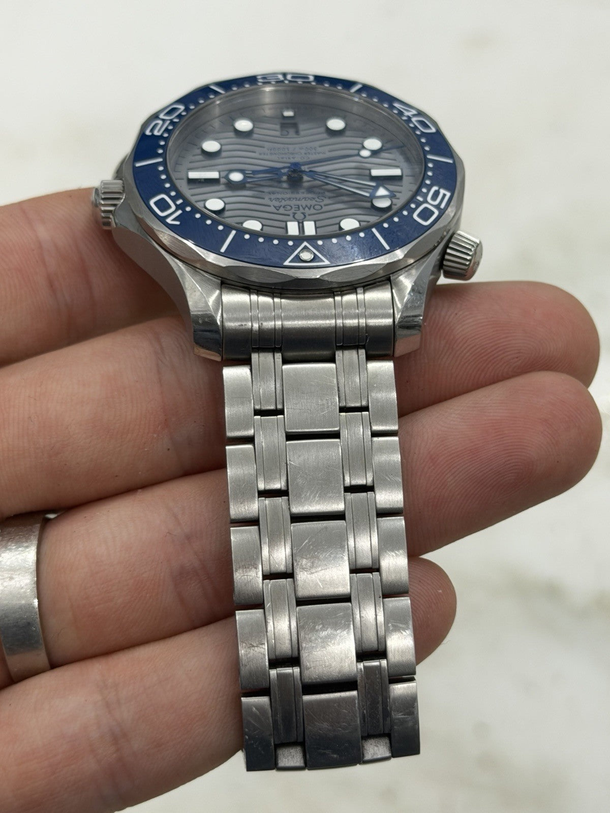 2024 Omega Seamaster Steel Gray Dial 42mm Automatic Watch 210.30.42.20.06.001