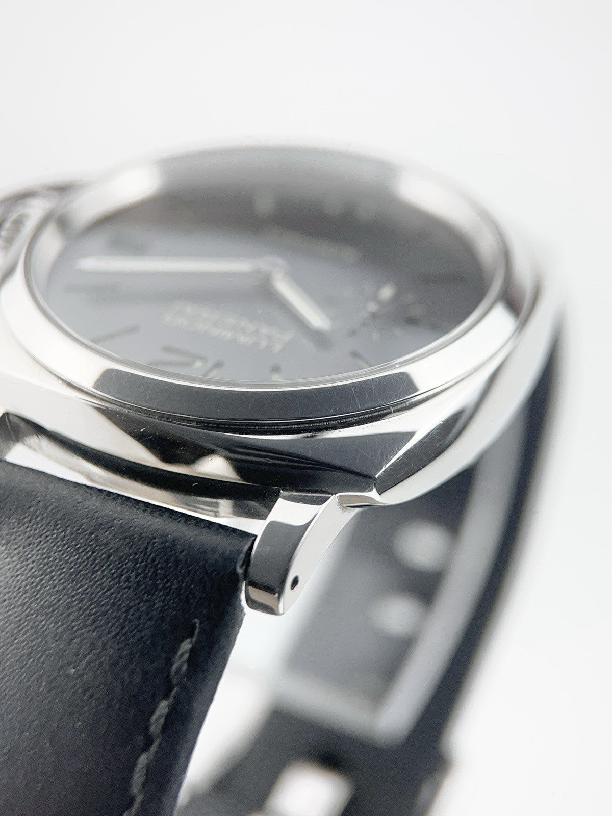 Panerai Luminor Due Stainless Steel Grey Dial 38mm Automatic Mens Watch PAM00755