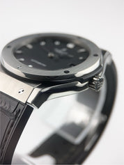 Hublot Classic Fusion Steel Black Dial 45mm Automatic Men’s Watch 511.ZX.1170.RX