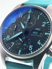 IWC Pilot AMG Petronas Titanium Black Dial 41mm Automatic Mens Watch IW388108
