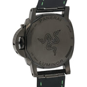 Panerai Luminor Quadrants Razer Steel Black Dial 40mm Automatic Mens PAM01353