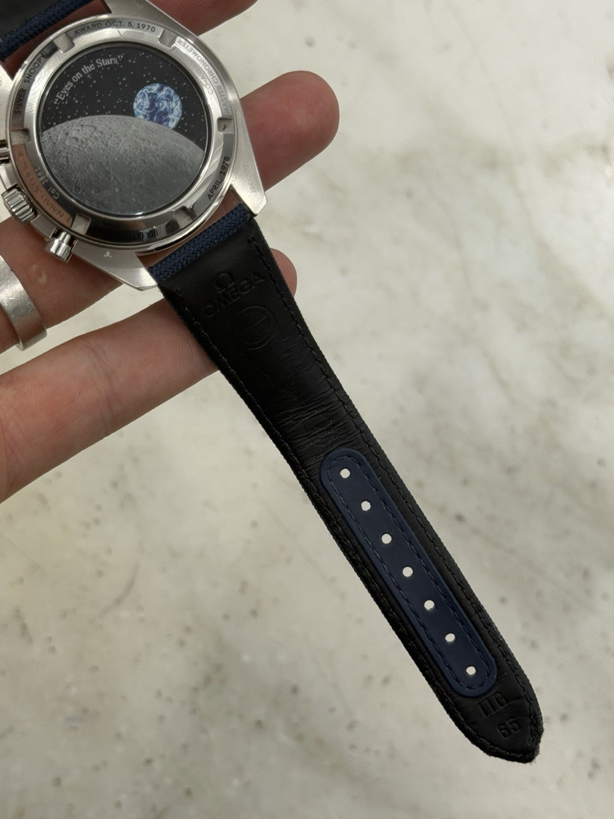 Omega Speedmaster Snoopy Steel Blue 42mm Manual Men's Watch 310.32.42.50.02.001
