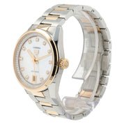 Tag Heuer Carrera MOP Dial 18k Rose Gold & Steel 36mm Automatic Unisex WBN2351