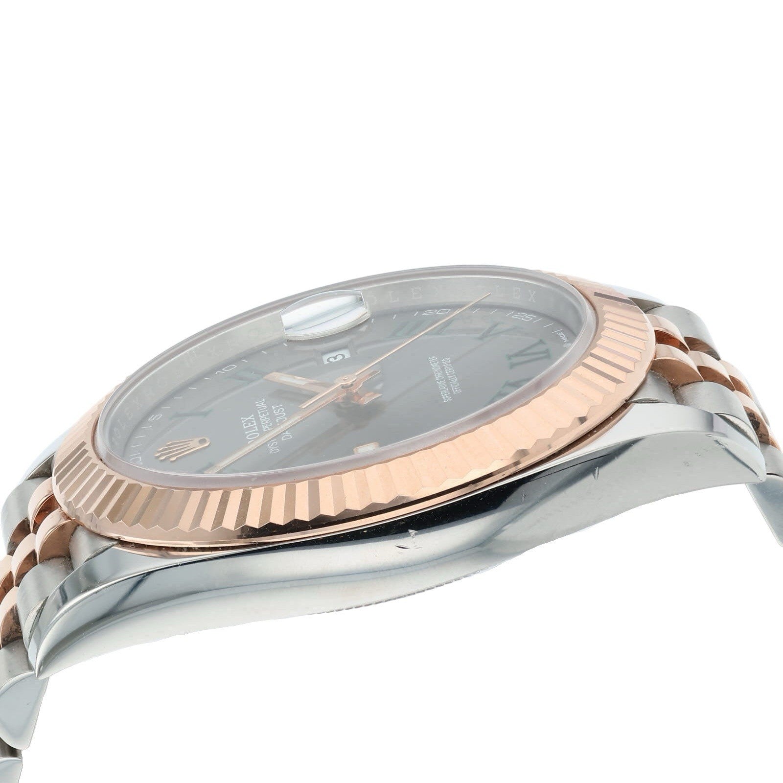 Rolex Datejust 41 Stainless Steel & Gold Grey Dial 41mm Automatic Mens 126331