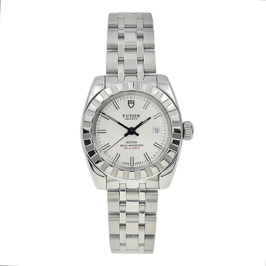 Tudor Classic Stainless Steel 28mm Automatic Women’s Watch 22010