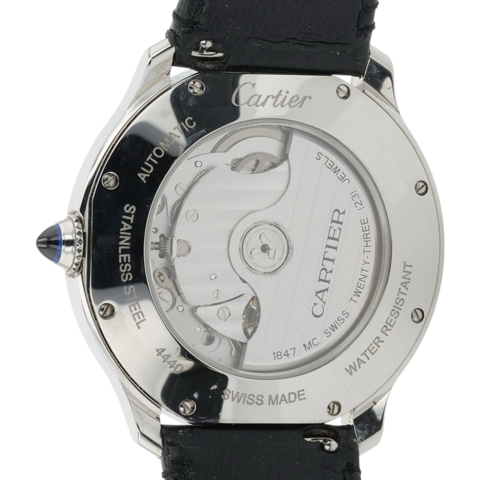 Cartier Ronde de Cartier Silver Dial Stainless Steel 40mm Automatic WSRN0032