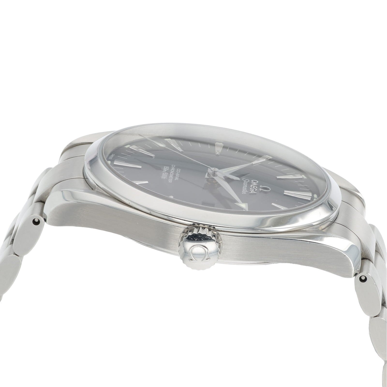 Omega Seamaster Aqua Terra Black Dial 42mm Steel Automatic Mens Watch 2502.50.00