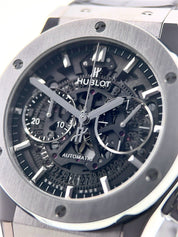 Hublot Classic Fusion Aerofusion Titanium Skeleton 45mm Watch 525.NX.0170.LR