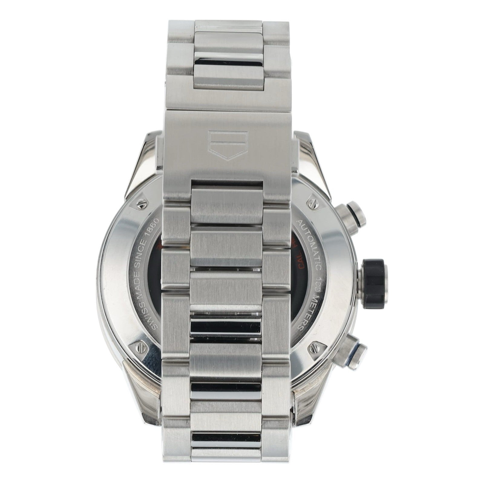 Tag Heuer Carrera Stainless Steel Black Dial 45mm Automatic Mens Watch CBG2A1Z