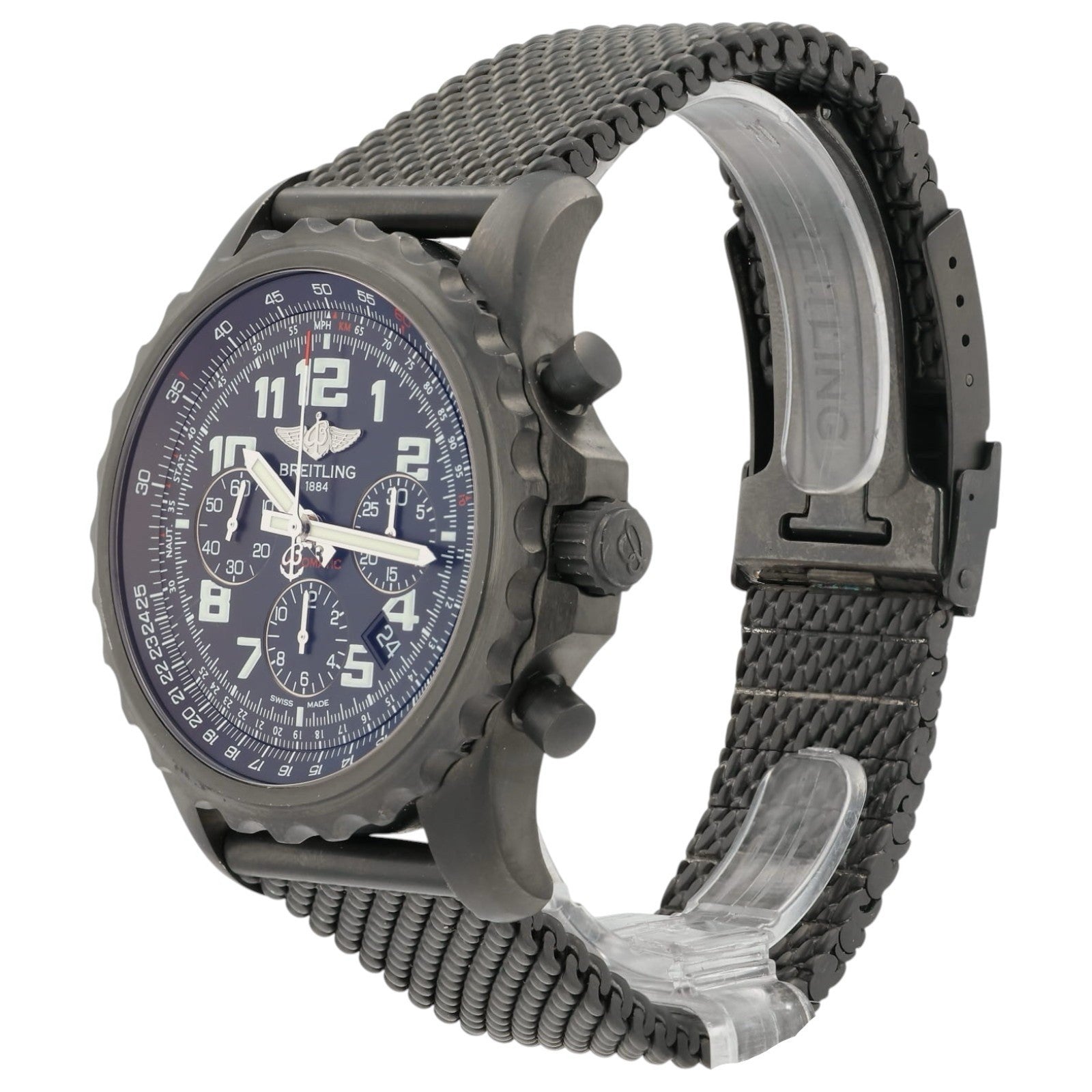 Breitling Chronospace Black Dial Stainless Steel 48mm Automatic Men’s M23360