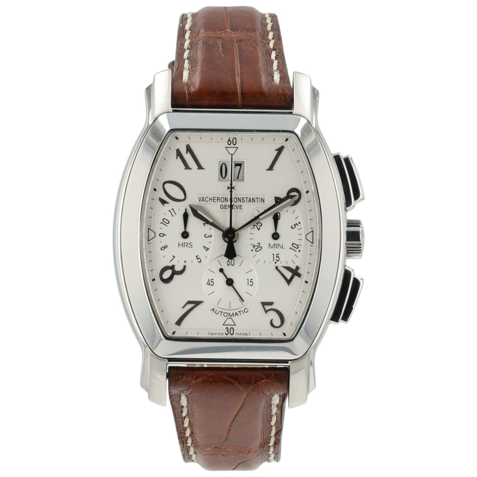 Vacheron Constantin Silver Dial Stainless Steel 37x40mm Automatic Men’s Watch