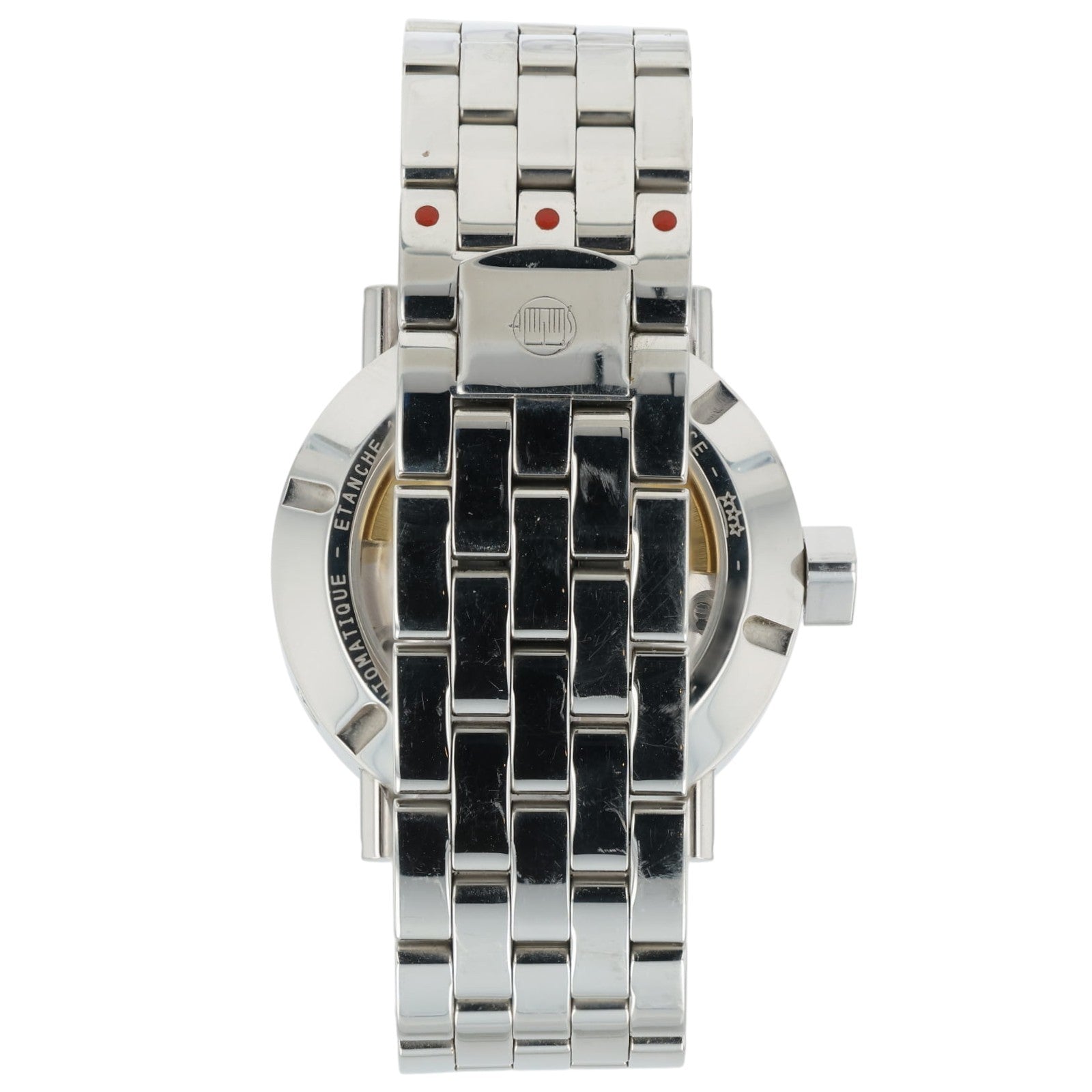 Alain Silberstein Hedbo Silver Dial Stainless Steel 40mm Automatic Mens Watch