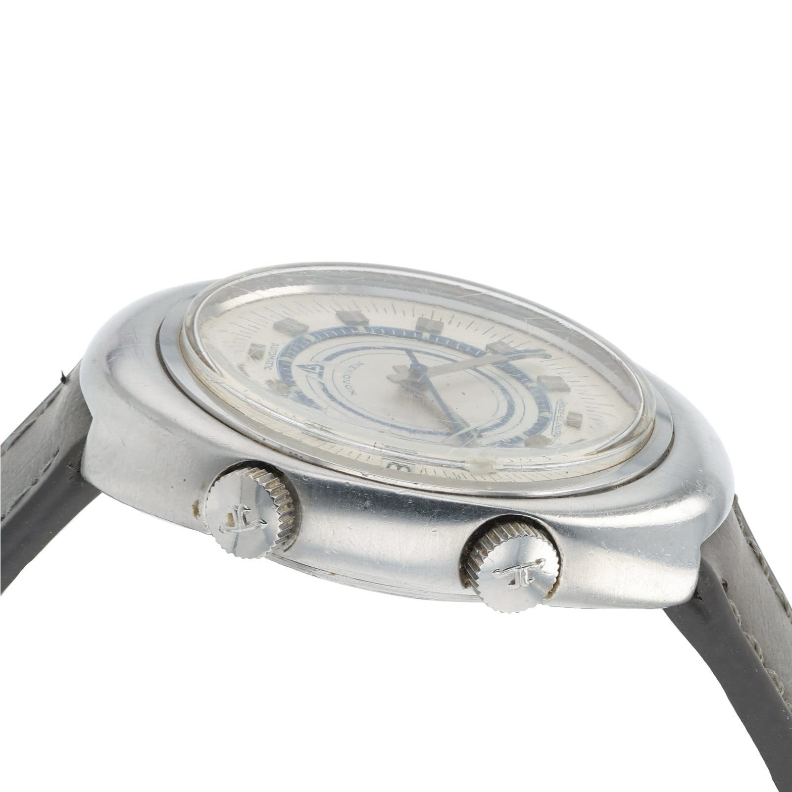 Jaeger-LeCoultre Memovox Stainless Steel Silver Dial 38mm Automatic Mens E873