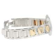 Cartier Ballon Blue Silver Dial 18k Yellow Gold & Steel 42mm Automatic W69009Z3