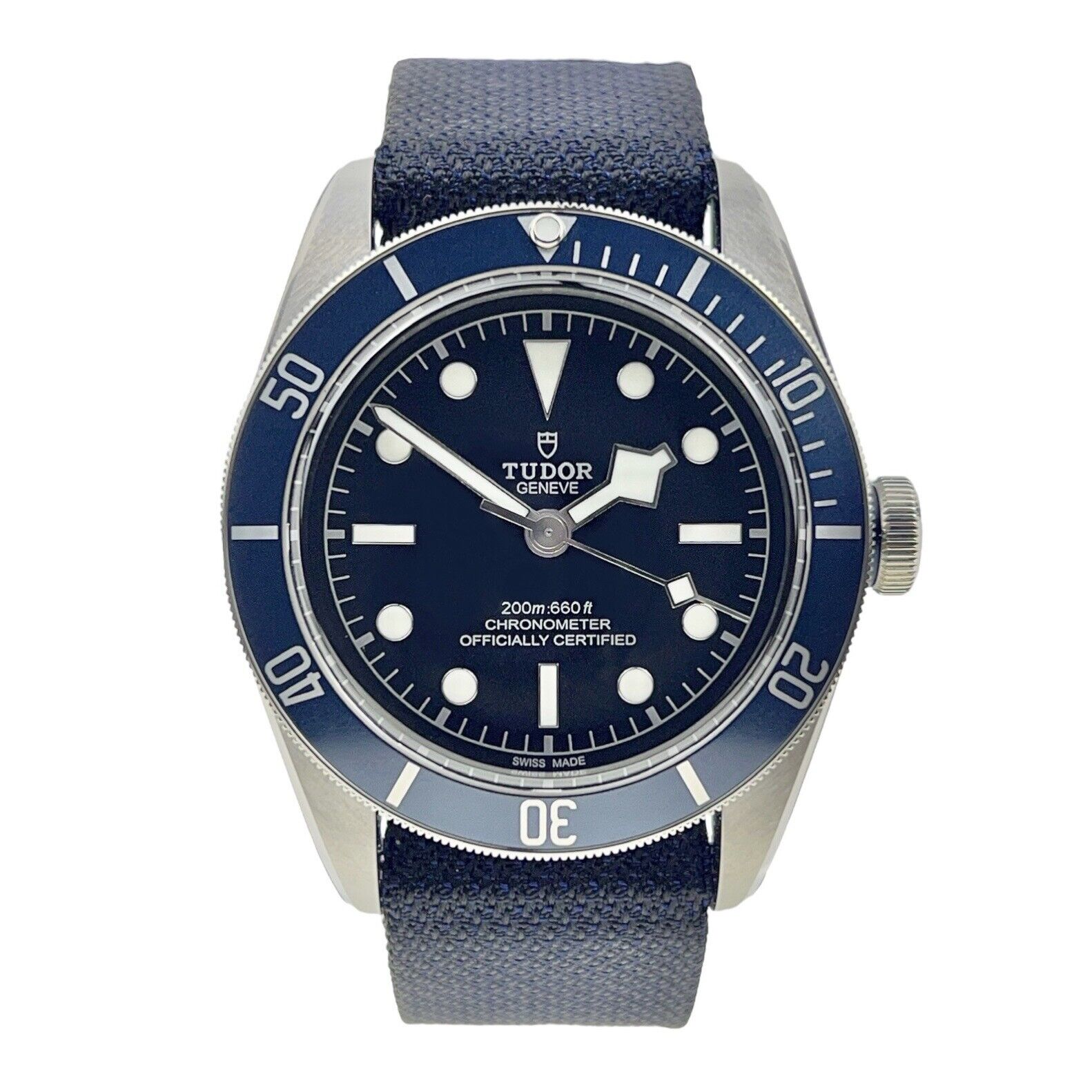 NEW 2023 Tudor Black Bay Blue Steel 41mm Automatic Men’s Watch 79230B