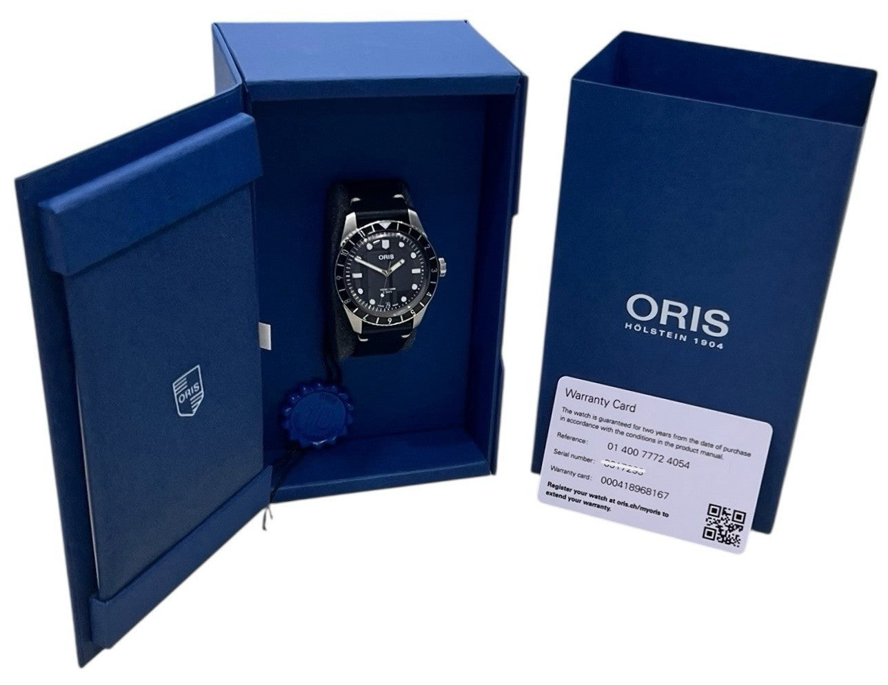 Oris Divers Sixty-Five 12H Calibre 400 Steel Automatic Men's Watch 7772