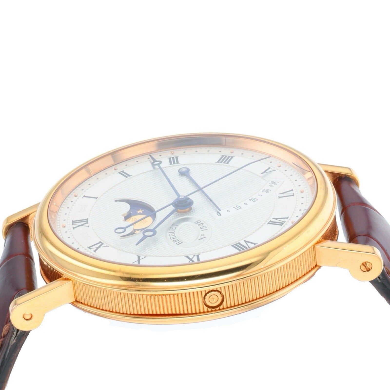 Breguet Classique 18k Rose Gold Silver Dial 39mm Automatic Men’s Watch 7687BR