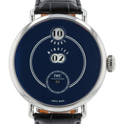 IWC Tribute To Pallweber Blue Dial Steel 45mm Manual Wind Men’s Watch IW505003