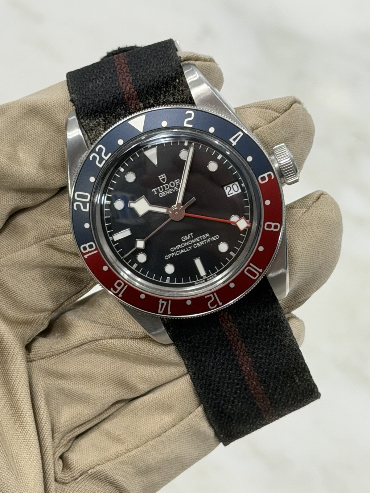 2023 Tudor Black Bay GMT Stainless Steel Black Dial 41mm Automatic Men’s 79830RB