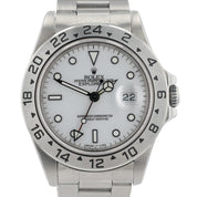 Rolex Explorer II White Polar Dial Steel 40mm Automatic Mens Watch 16570