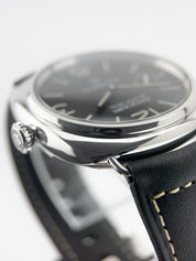 NEW Panerai Radiomir Black Seal Steel Black Dial 45mm Manual Wind Watch PAM00754