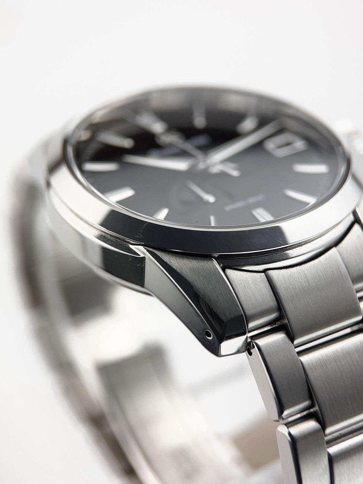 Grand Seiko Heritage Steel Black Dial 39mm Automatic Men's Watch SBGA227