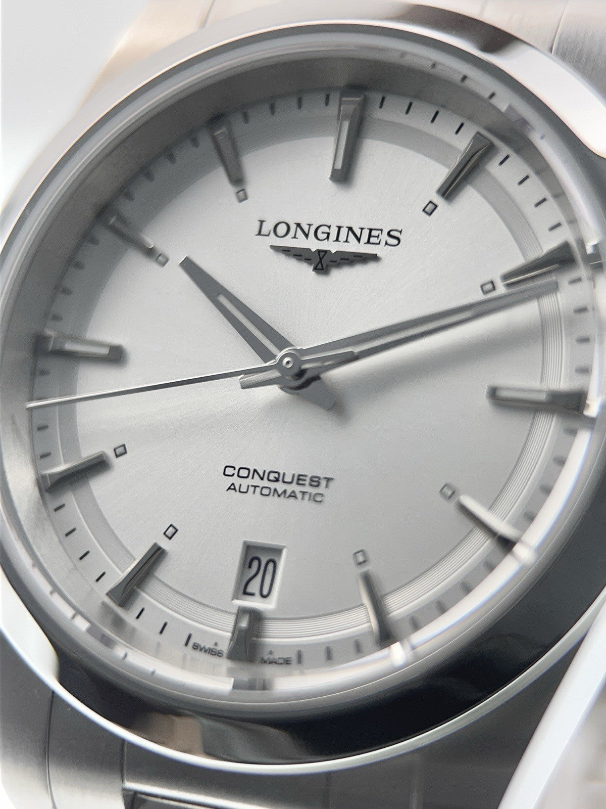 Longines Stainless Steel Silver Dial 38mm Automatic Men's Watch L37204726