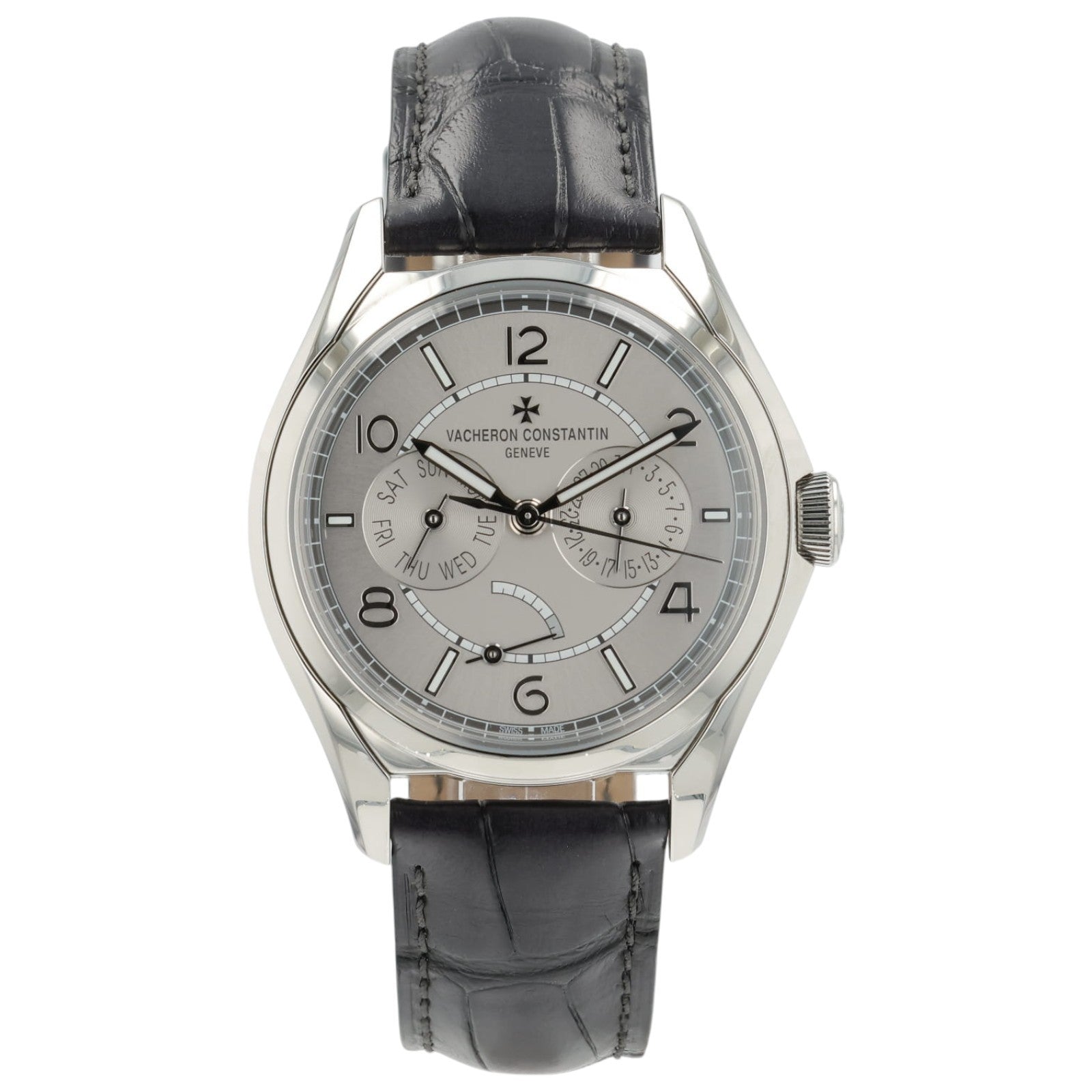 Vacheron Constantin Fiftysix Silver Color Dial Steel 40mm Automatic Mens 4400E