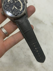 Girard Perregaux World Time Titanium Chronograph Automatic 4980 Watch - AS IS