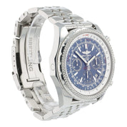 Breitling Bentley Motors Stainless Steel Blue Dial 48mm Automatic Mens A25362