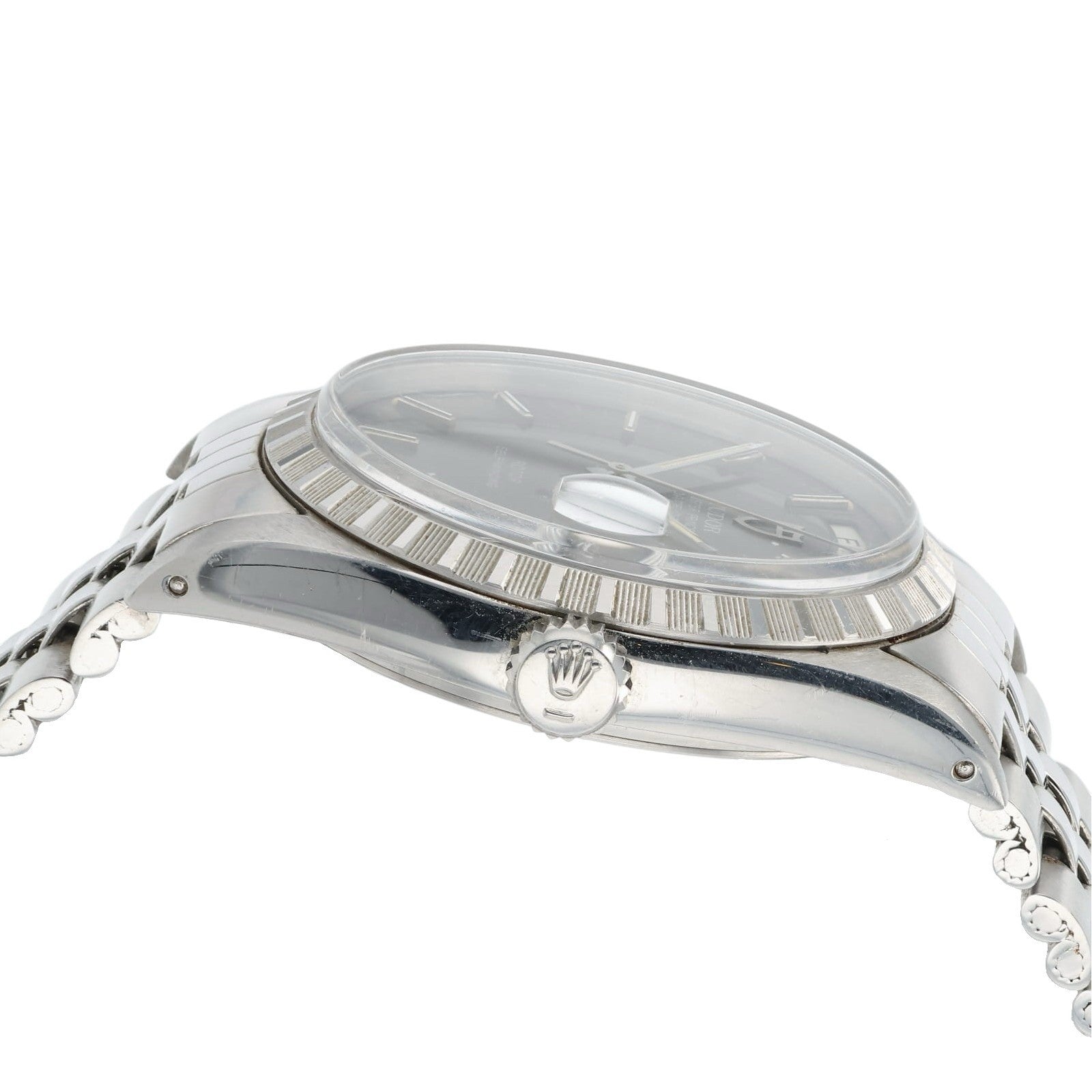 Tudor Prince Day Date Stainless Steel Gray Dial 36mm Automatic Mens Watch 94510