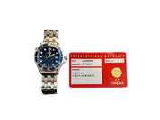 Omega Seamaster Stainless Steel Blue Dial 41mm Automatic Mens Watch 2226.80.00